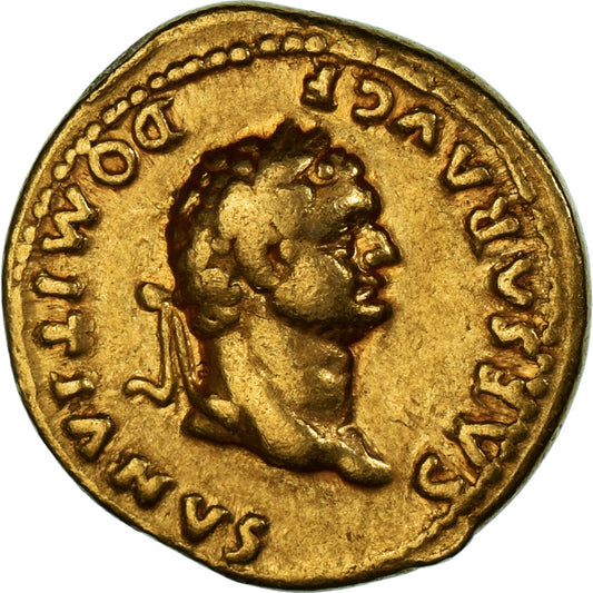 Δομιτιανός, 
  
  Aureus, 
  
  77-78