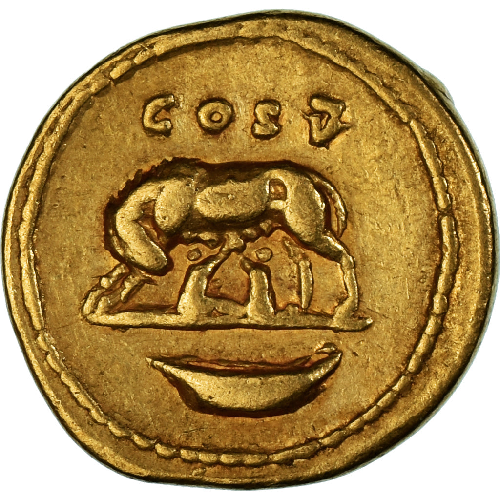 Δομιτιανός, 
  
  Aureus, 
  
  77-78