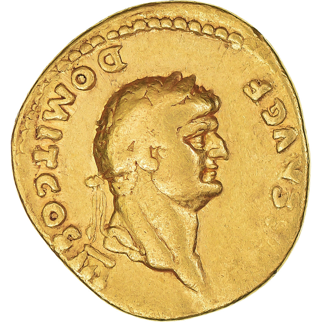 Δομιτιανός, 
  
  Aureus, 
  
  75