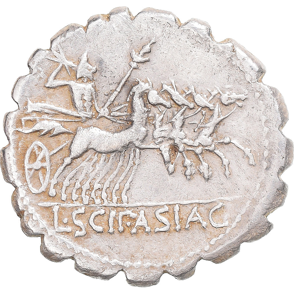 Κέρμα, 
  
  Scipia, 
  
  Denarius Serratus