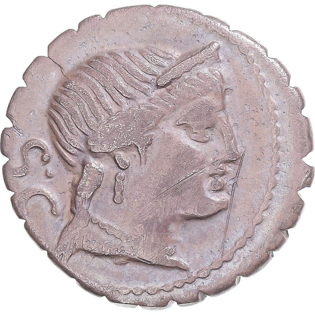 Κέρμα, 
  
  Naevia, 
  
  Denarius Serratus