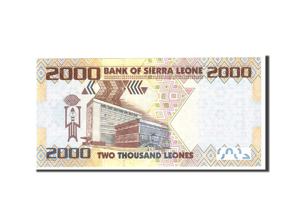 Τραπεζογραμμάτιο, 
  
  Σιέρα Λεόνε, 
  
  2000 Leones