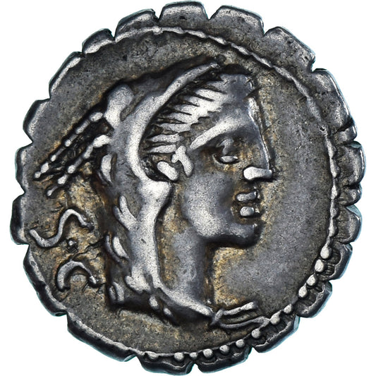 Κέρμα, 
  
  Procilia, 
  
  Denarius Serratus