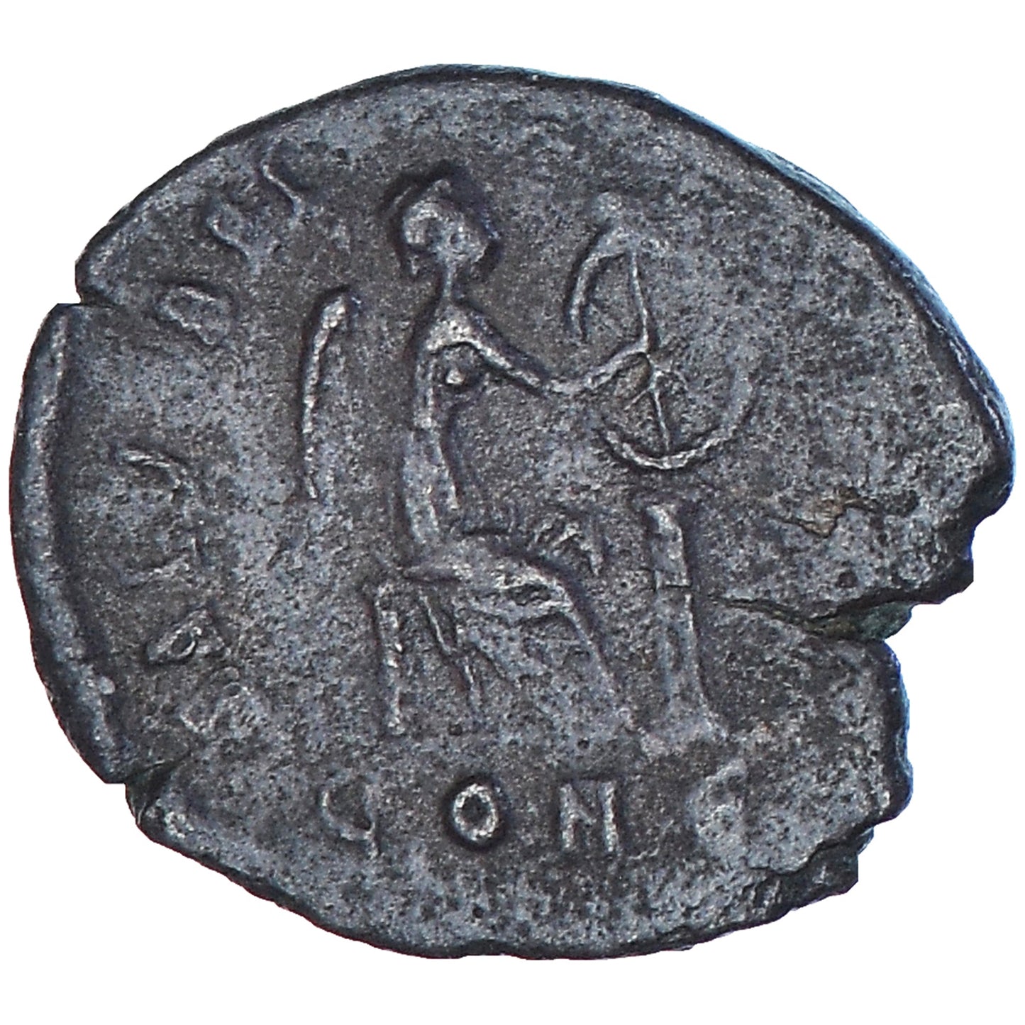 Κέρμα, 
  
  Aelia Flaccilla, 
  
  Follis