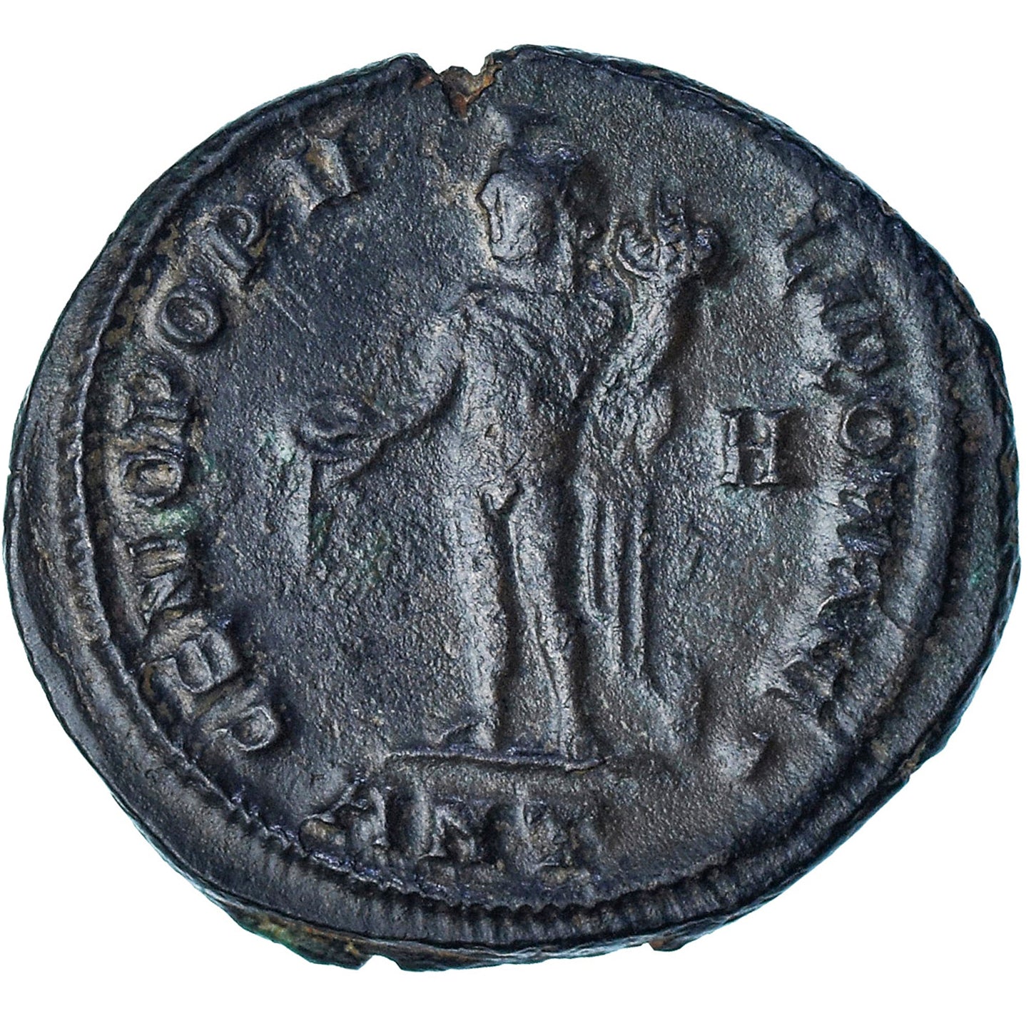 Διοκλητιανός, 
  
  Follis, 
  
  304-305