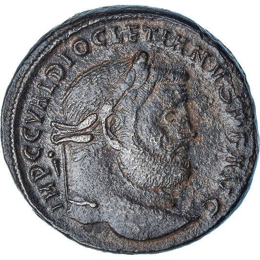 Διοκλητιανός, 
  
  Follis, 
  
  298-299