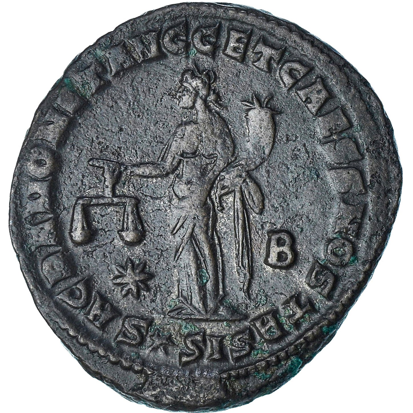 Μαξιμιανός, 
  
  Follis, 
  
  302