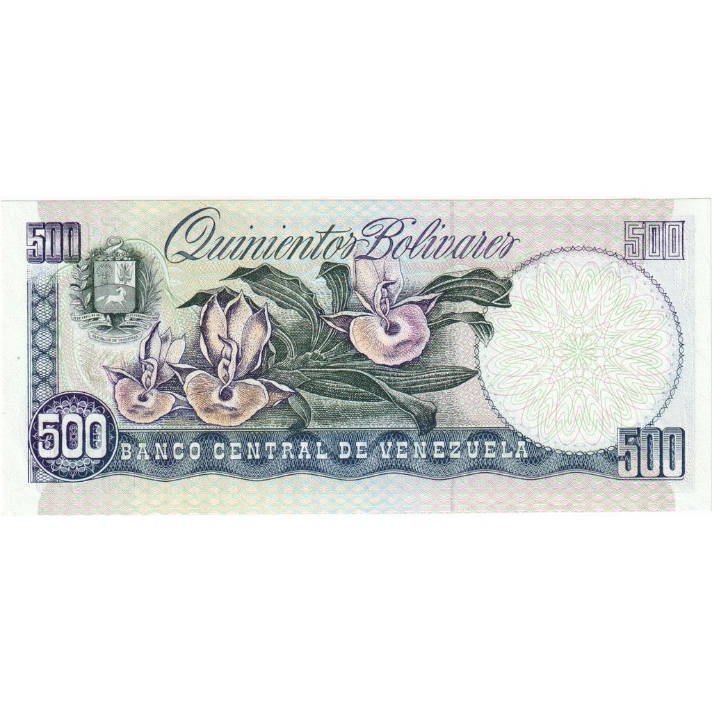 Βενεζουέλα, 
  
  500 Μπολιβάρ, 
  
  1995-06-05