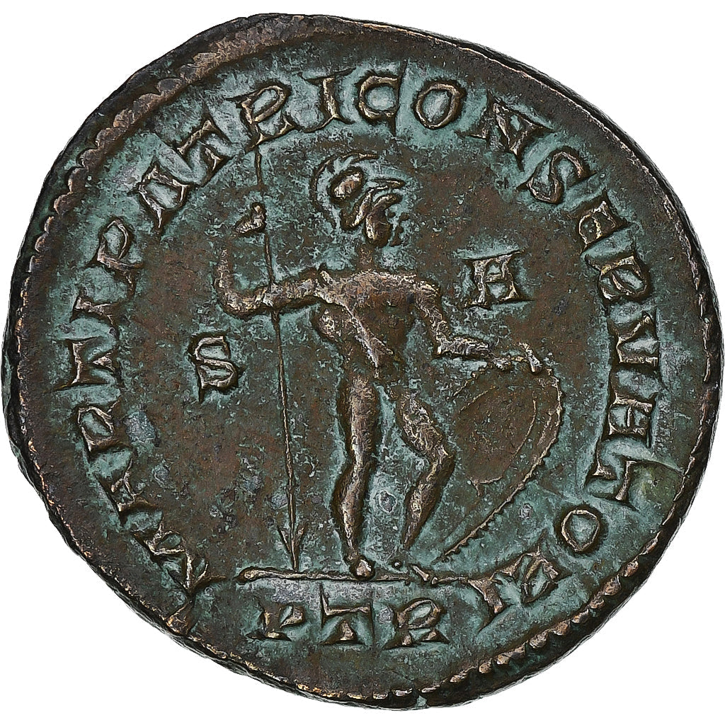 Κωνσταντίνος Α', 
  
  Follis, 
  
  307-308