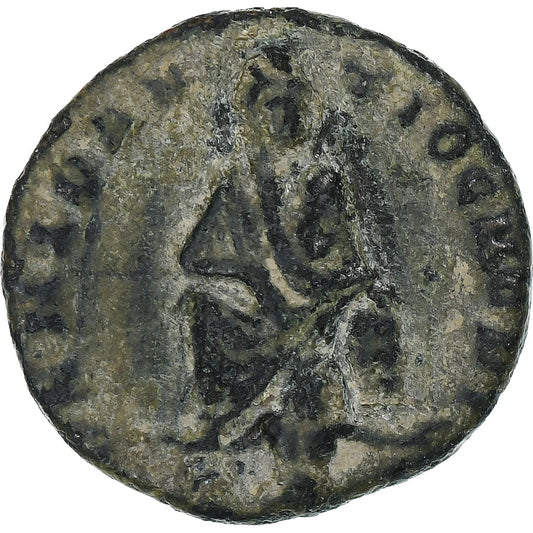 η εποχή του Μαξιμίνου Β', 
  
  Follis, 
  
  310-313