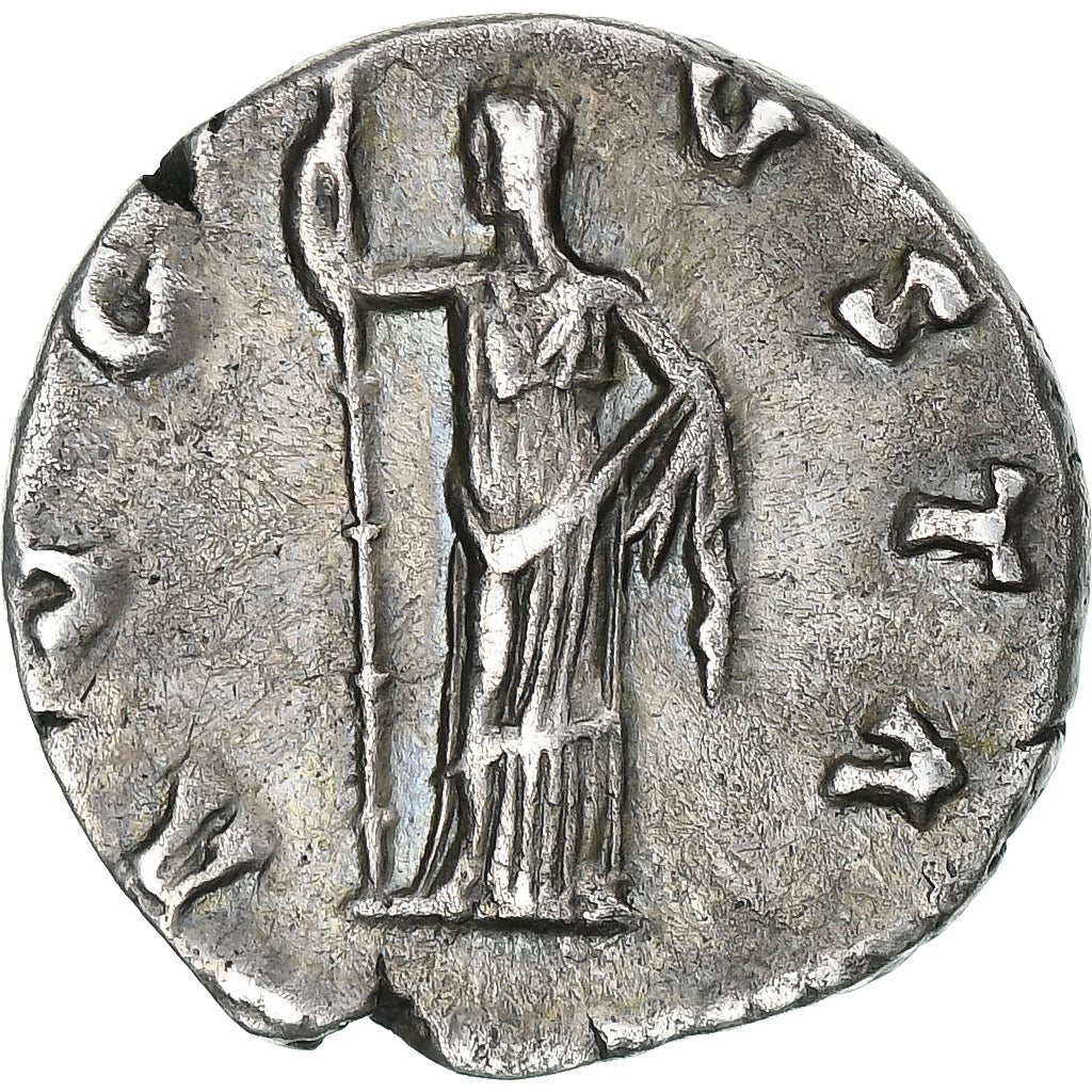 Diva Faustina I, 
  
  Δηνάριο, 
  
  141