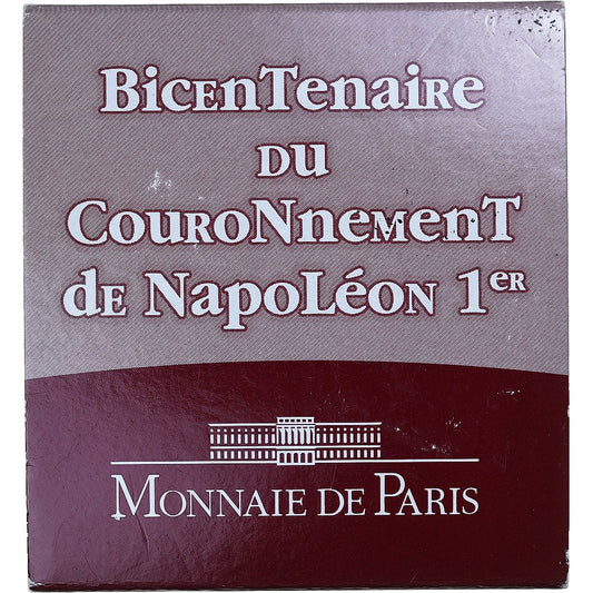 Γαλλία, 
  
  1-1/2 ευρώ, 
  
  Bicentenaire du Couronnement de Napoléon Ier