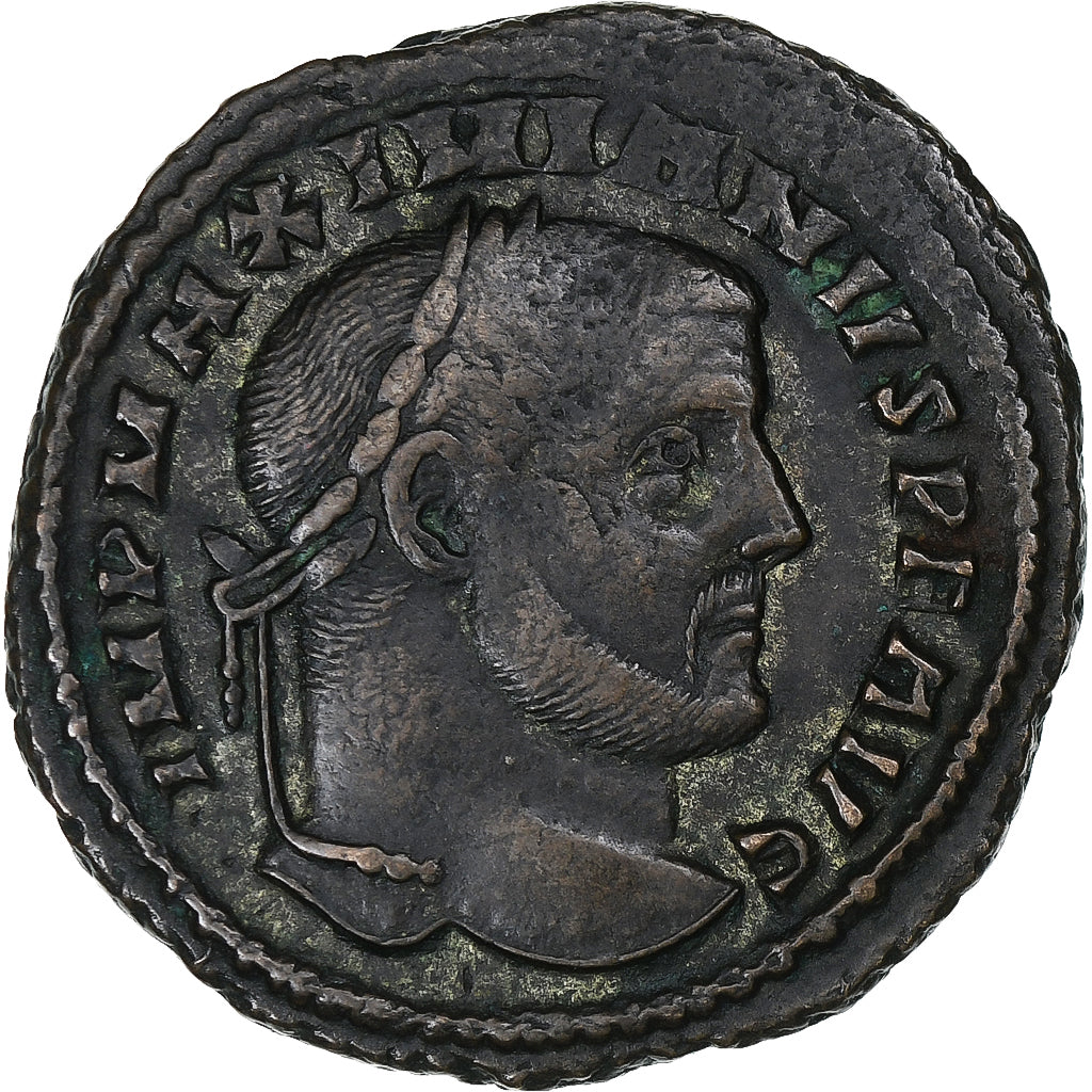 Γαλέριος, 
  
  Follis, 
  
  306