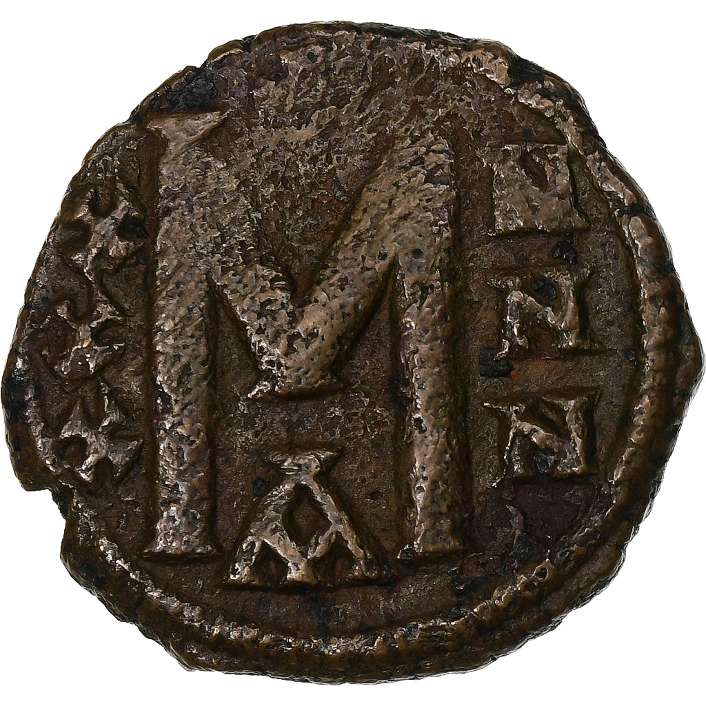 Ο Λέων Ε' με τον Κωνσταντίνο, 
  
  Follis, 
  
  813-820