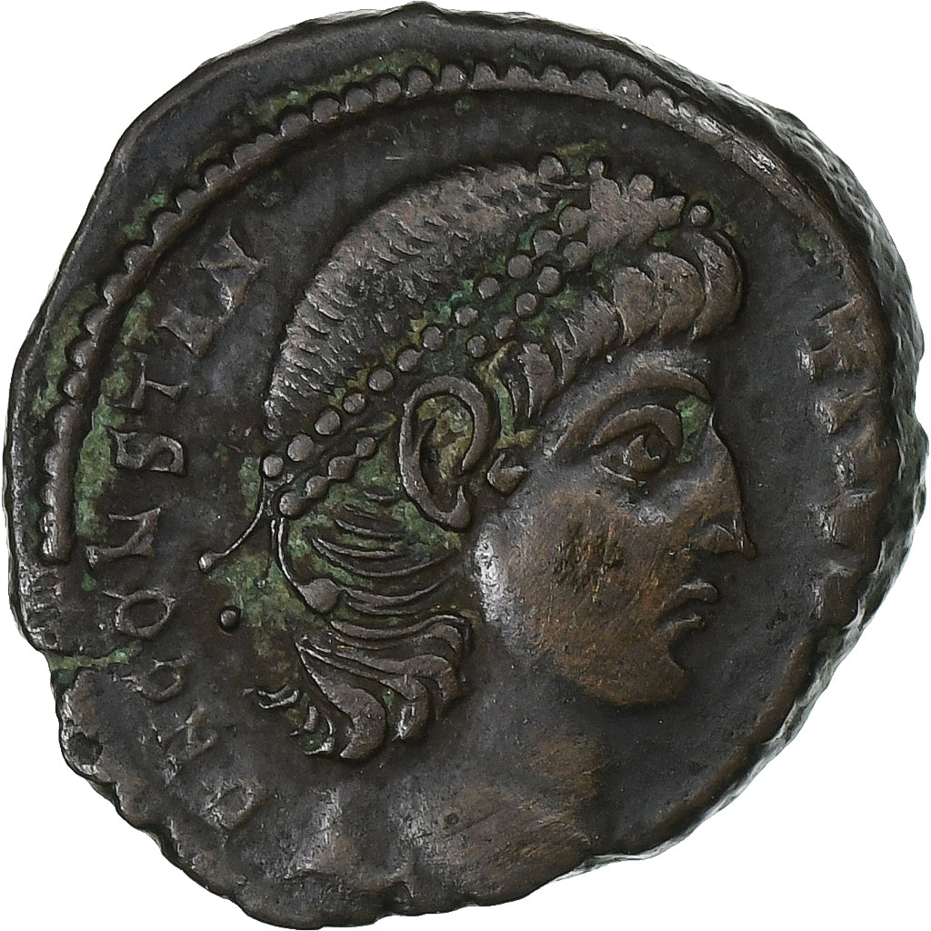 Κωνστάντιος Β', 
  
  Follis, 
  
  347-348