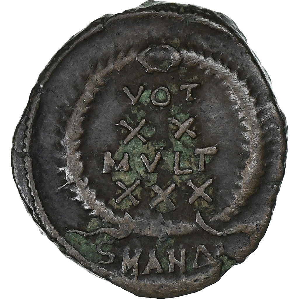 Κωνστάντιος Β', 
  
  Follis, 
  
  347-348