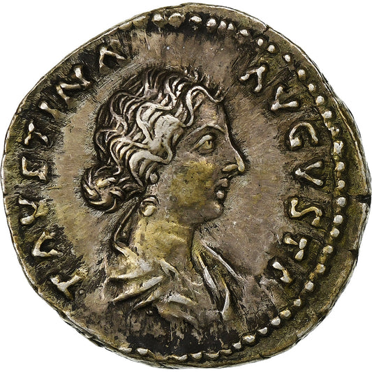 Faustina II, 
  
  Δηνάριο, 
  
  161-176