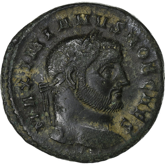 Γαλέριος, 
  
  Follis, 
  
  296-297