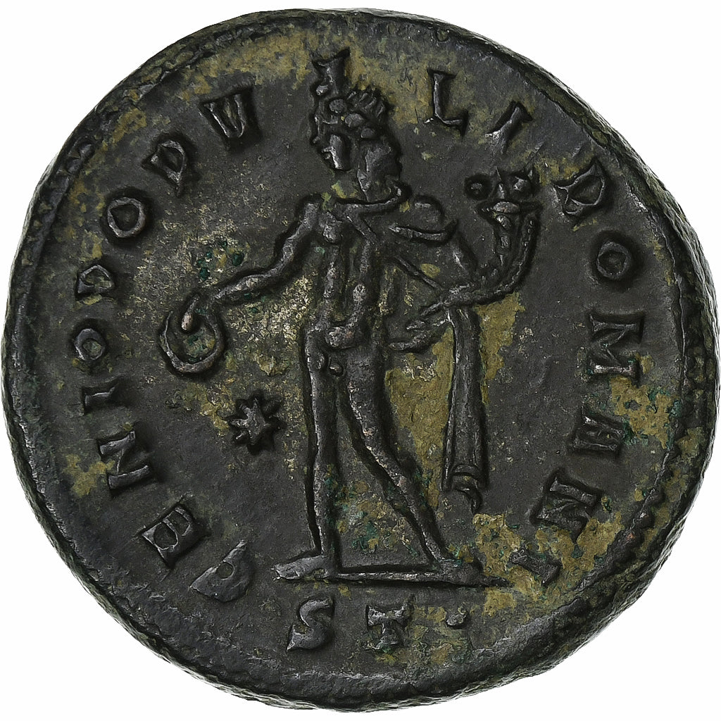 Γαλέριος, 
  
  Follis, 
  
  296-297