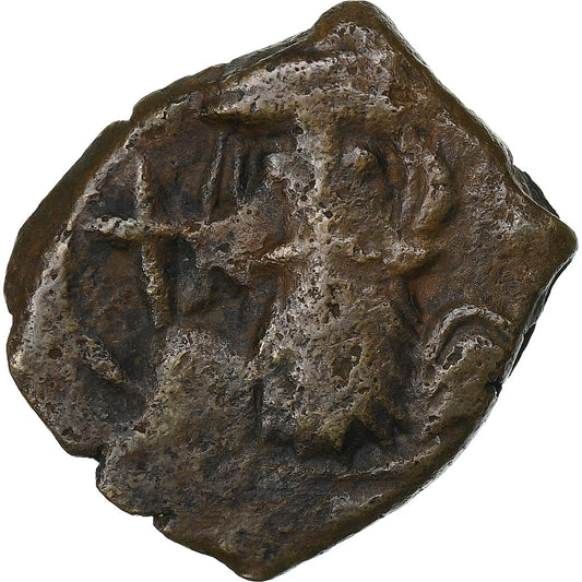 Constans II, 
  
  Follis, 
  
  659-668