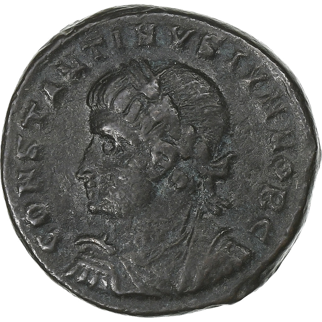 Κωνστάντιος Β', 
  
  Follis, 
  
  326-327