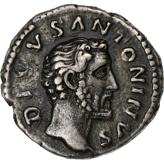 Divus Antoninus Pius, 
  
  Δηνάριο, 
  
  161