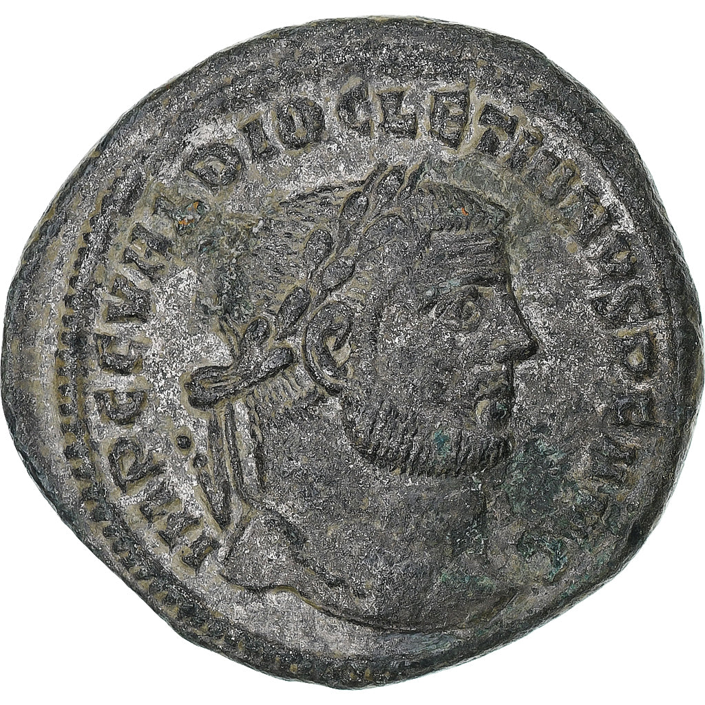 Διοκλητιανός, 
  
  Follis, 
  
  296-297