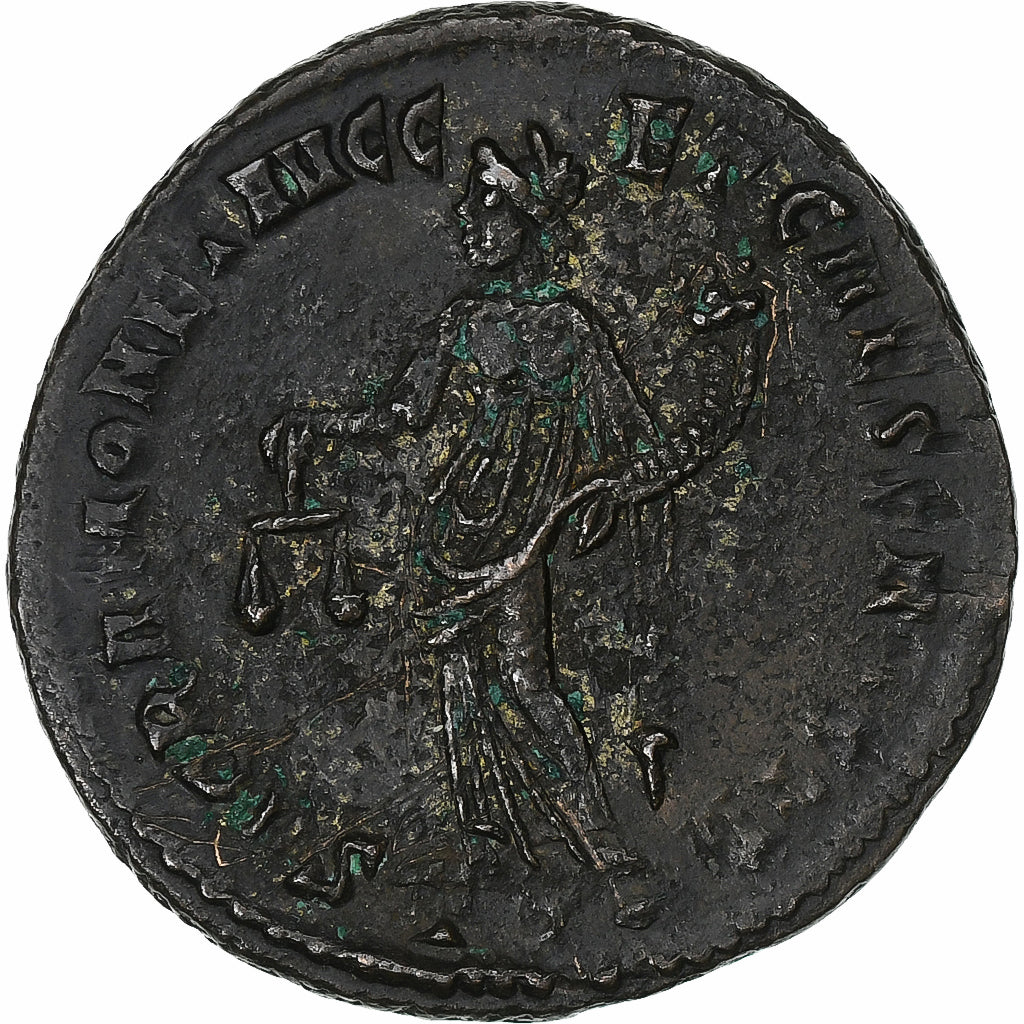 Μαξιμιανός, 
  
  Follis, 
  
  300-303