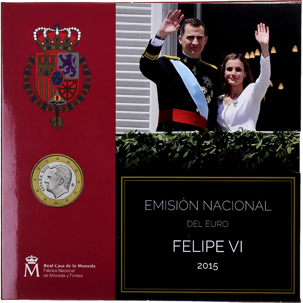 Ισπανία, 
  
  Felipe VI, 
  
  1 σεντ έως 2 ευρώ