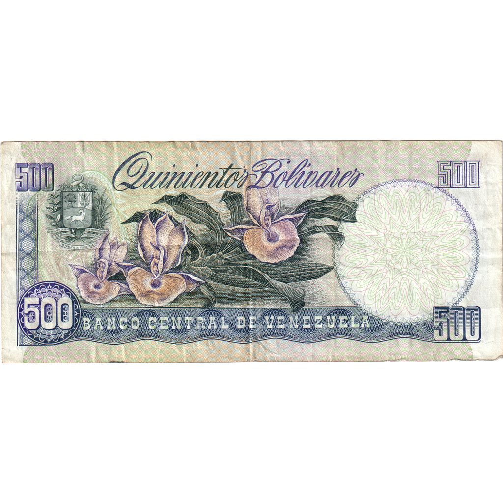 Βενεζουέλα, 
  
  500 Μπολιβάρ, 
  
  1990-05-31