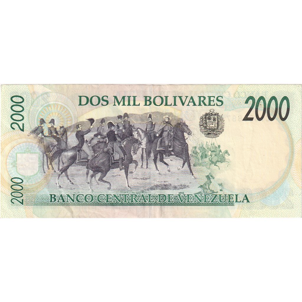 Βενεζουέλα, 
  
  2000 Bolivares, 
  
  1997-06-16