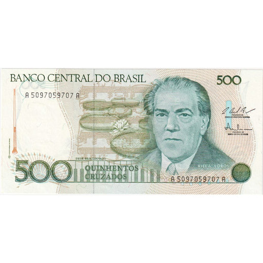 Βραζιλία, 
  
  500 Cruzados, 
  
  UNC(65-70)