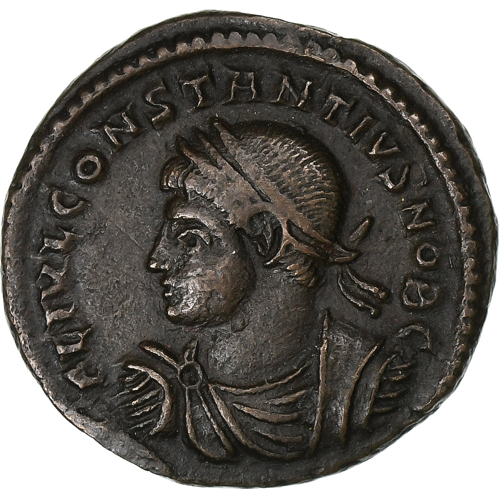 Κωνστάντιος Β', 
  
  Follis, 
  
  328-329