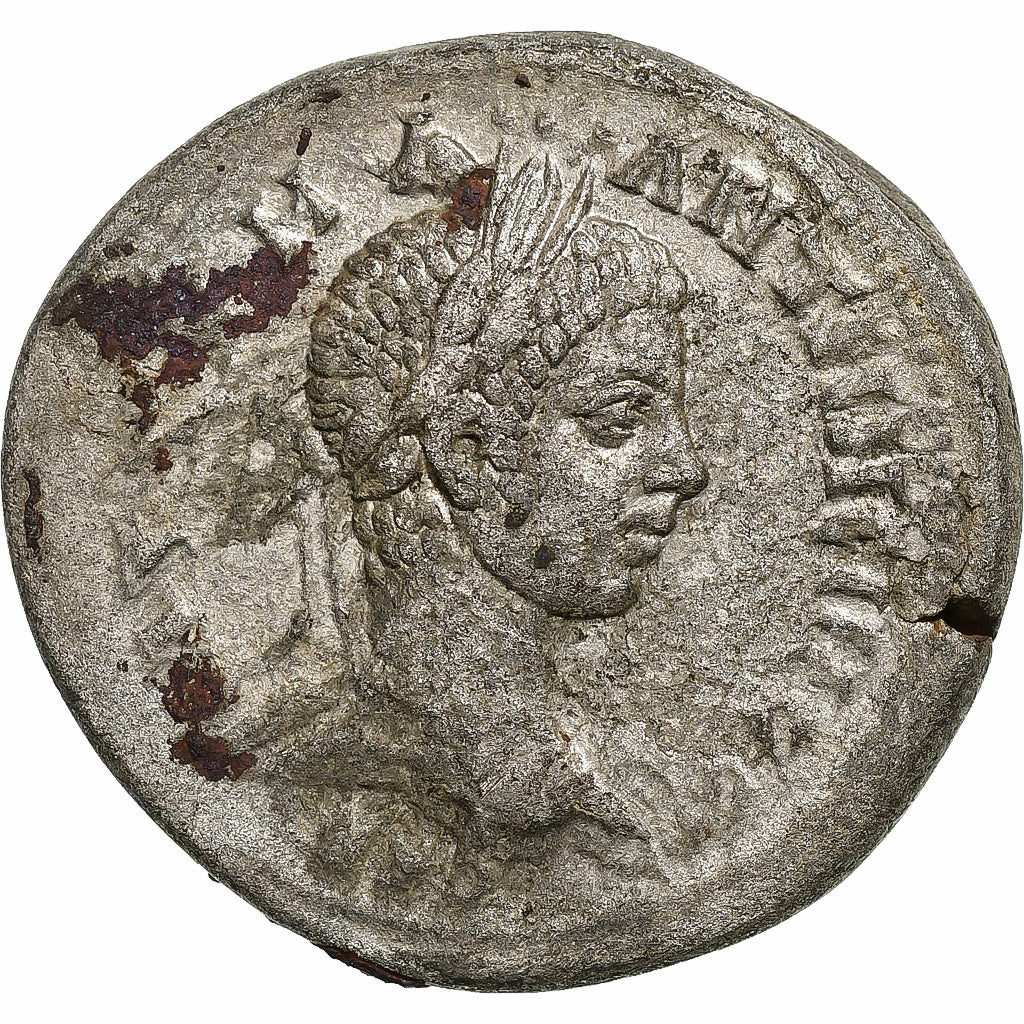 Σελεύκης και Πιερίας, 
  
  Elagabalus, 
  
  Τετράδραχμο