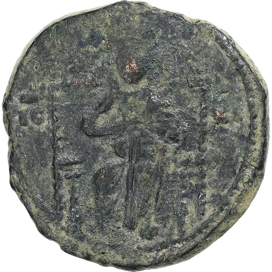 Η εποχή του Κωνσταντίνου Θ΄, 
  
  Follis, 
  
  1042-1055