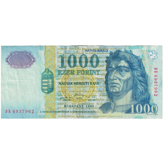 Τραπεζογραμμάτιο, 
  
  Ουγγαρία, 
  
  1000 Forint