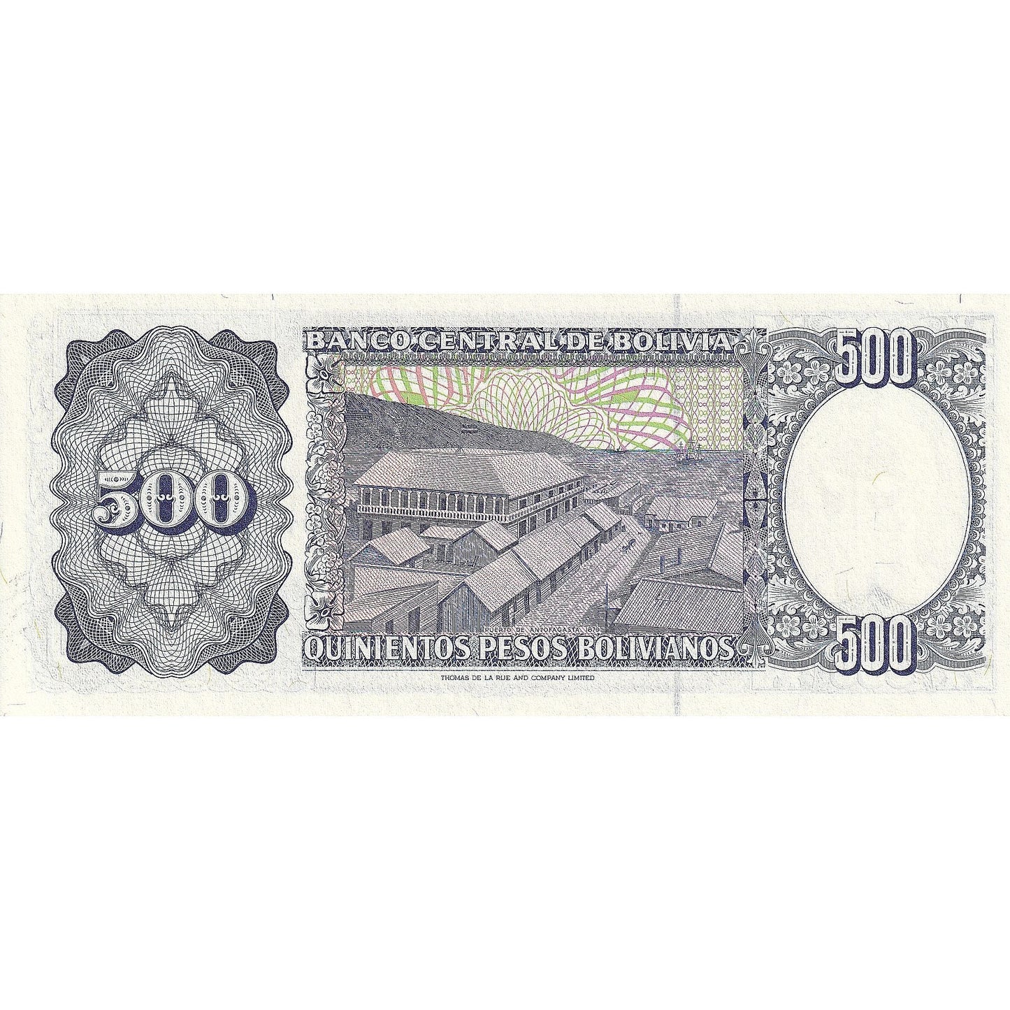 Βολιβία, 
  
  500 πέσος Bolivianos, 
  
  1981-06-01