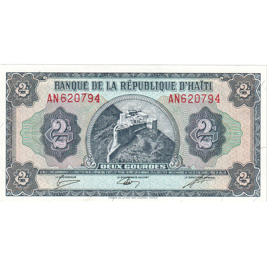 Αΐτη, 
  
  2 Gourdes, 
  
  1979