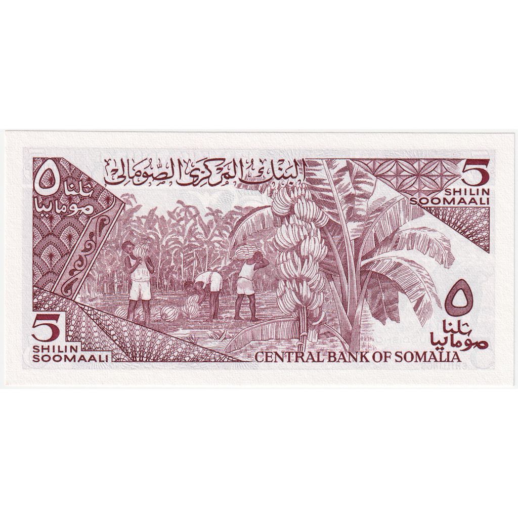 Σομαλία, 
  
  5 Shilin = 5 σελίνια, 
  
  1983