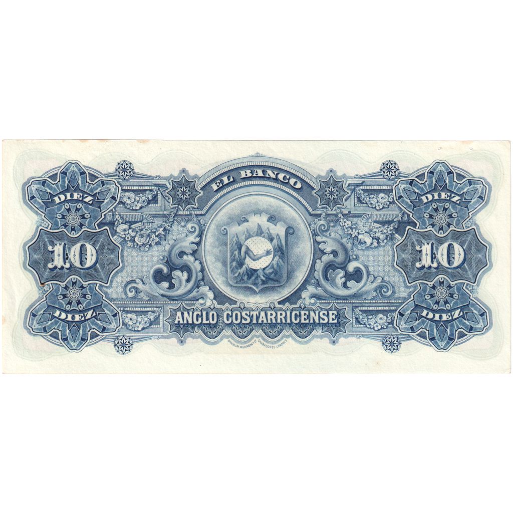 Κόστα Ρίκα, 
  
  10 Colones, 
  
  1903-01-01