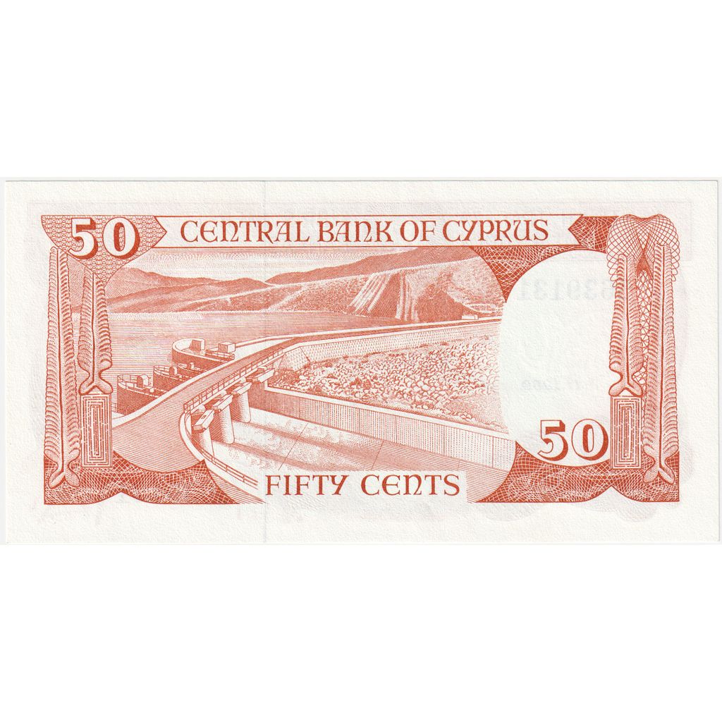 Κύπρος, 
  
  50 σεντς, 
  
  1989-11-01