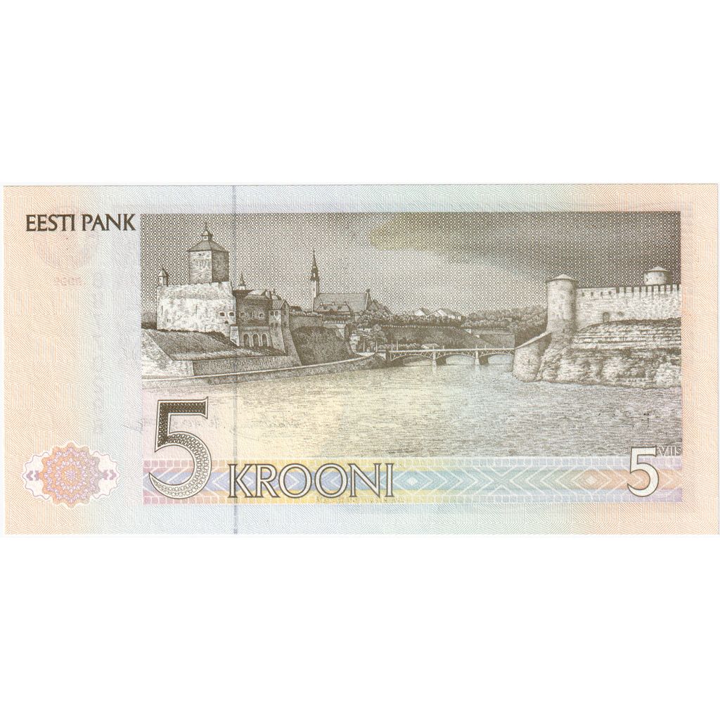 Εσθονία, 
  
  5 Κρώνη, 
  
  1992