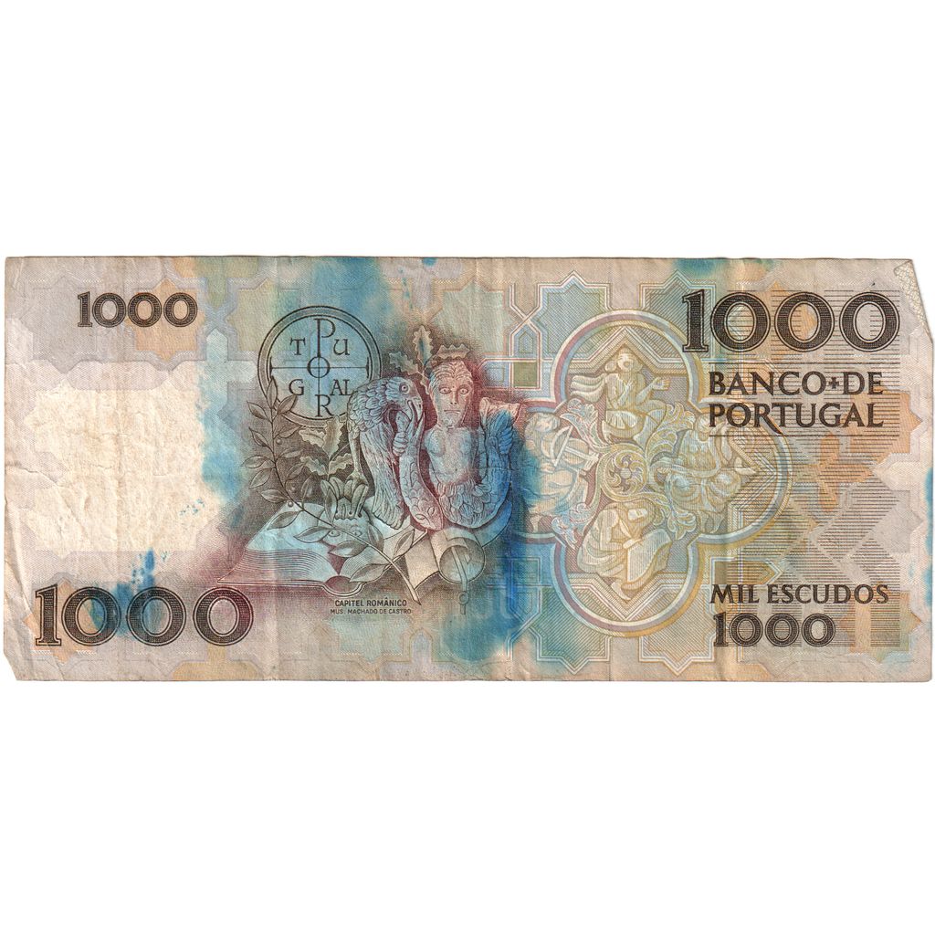 Πορτογαλία, 
  
  1000 εσκούδο, 
  
  1988-12-22