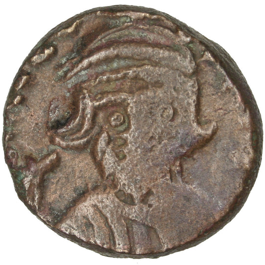 Κέρμα, 
  
  Constans II, 
  
  Μισός Φόλλης