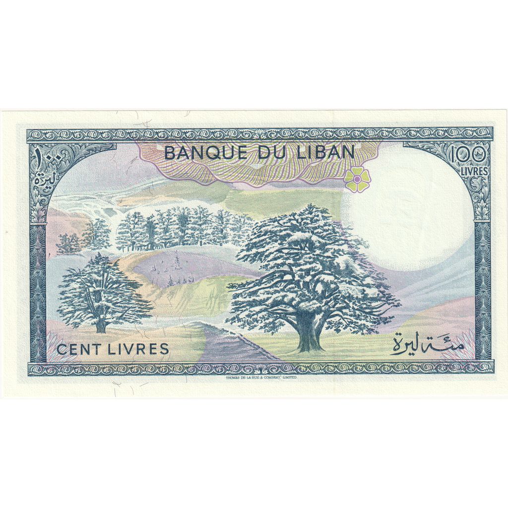 Λίβανος, 
  
  100 Livres, 
  
  UNC(65-70)