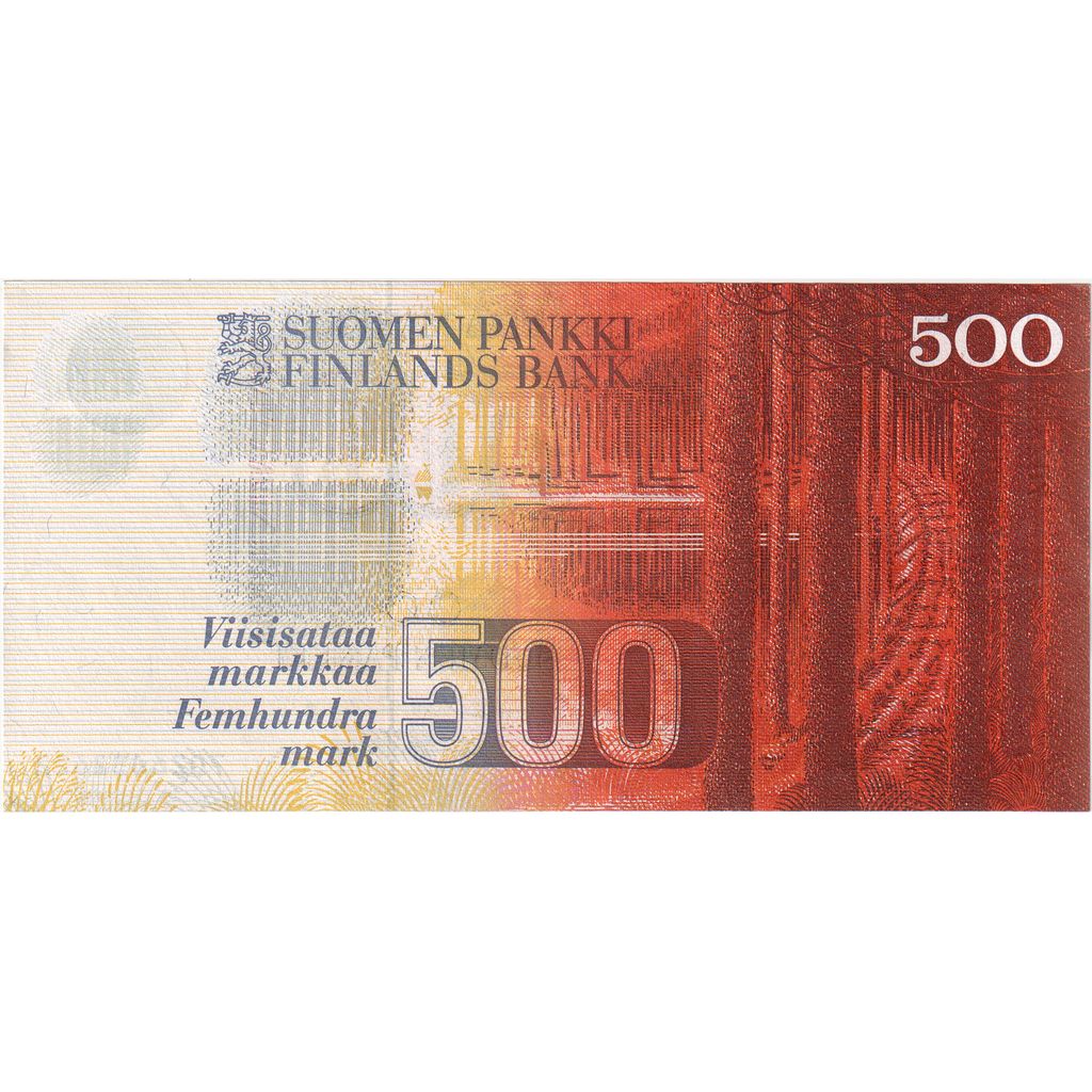 Φινλανδία, 
  
  500 Markkaa, 
  
  AU (55-58)