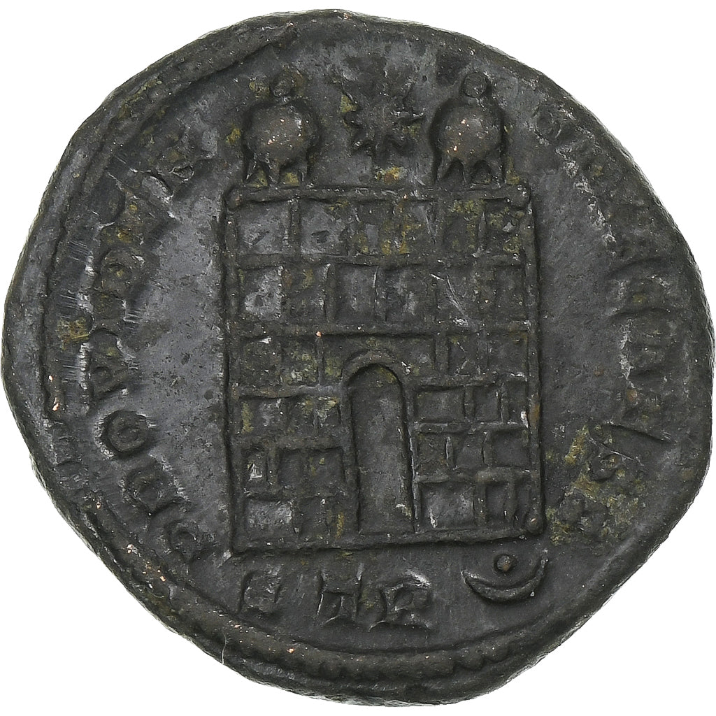 Κωνστάντιος Β', 
  
  Follis, 
  
  326