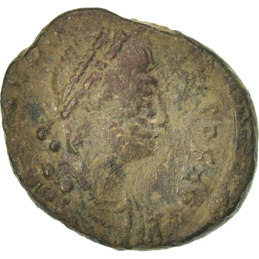 Κέρμα, 
  
  Θεοδόσιος Α', 
  
  Follis