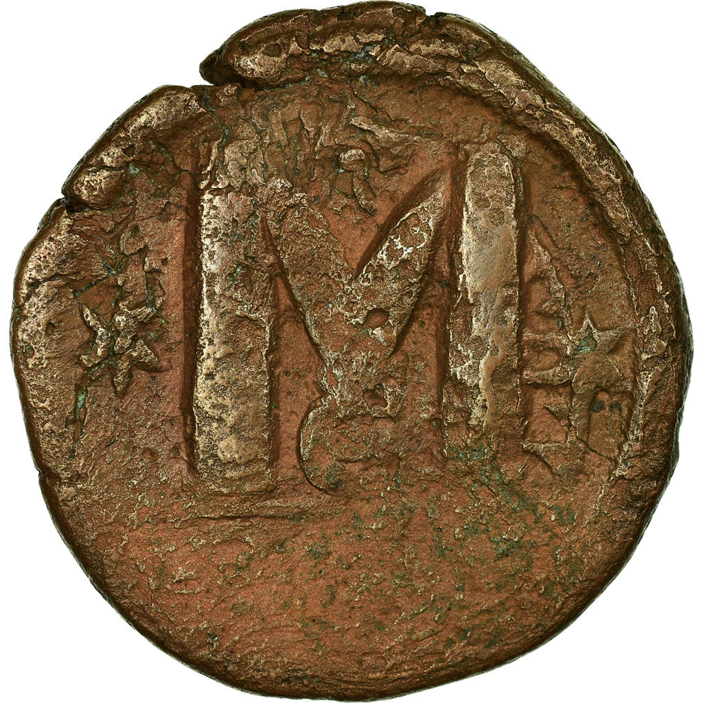 Κέρμα, 
  
  Justin I, 
  
  Follis