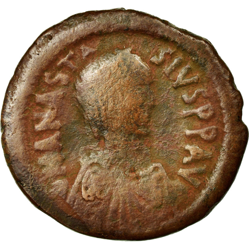 Κέρμα, 
  
  Αναστάσιος Α΄ 491-518, 
  
  Follis